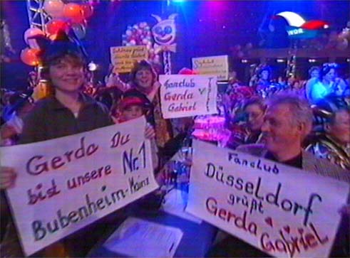 Nrrische Hitparade in Siegen, Gerda Gabriel und ihre Fanclubs